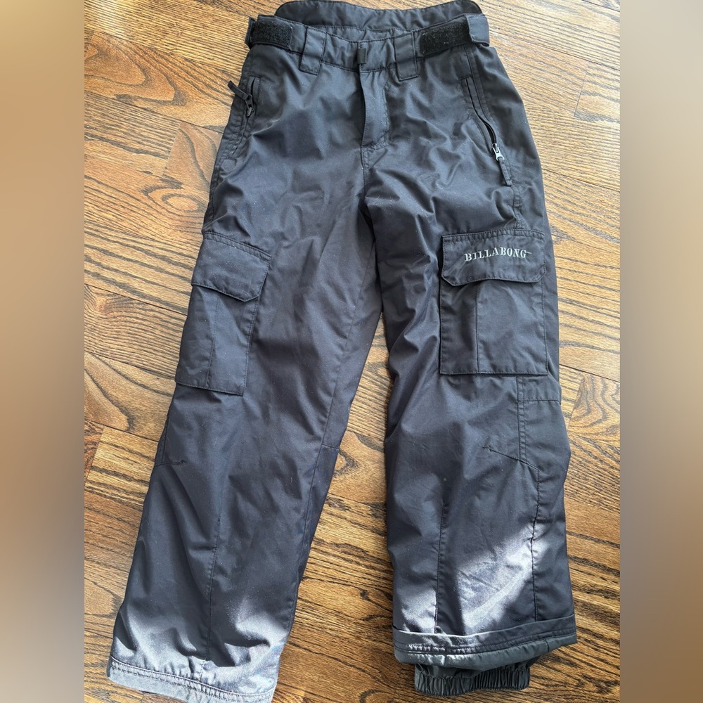 Billabong Black Snow Cargo Pants